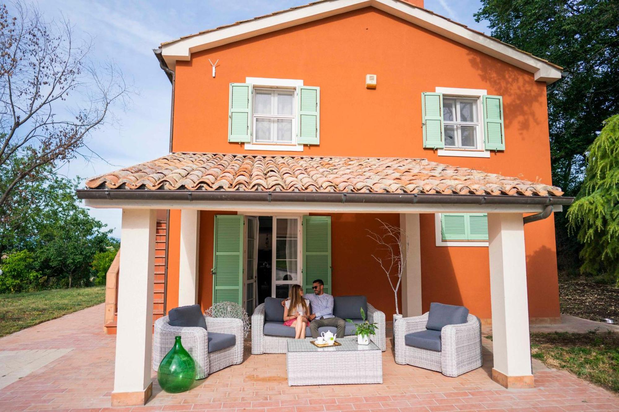 Rustico Villa Lemarche B&B المظهر الخارجي الصورة